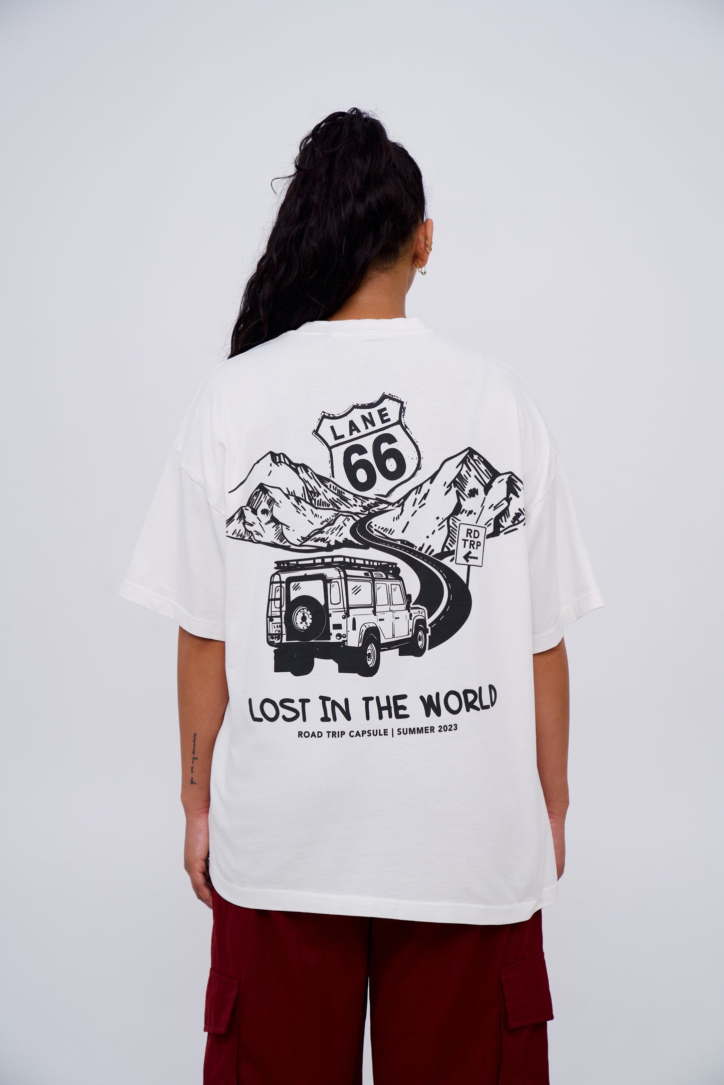 RD TRP Capsule - LANE 66 Box Tee - Cream