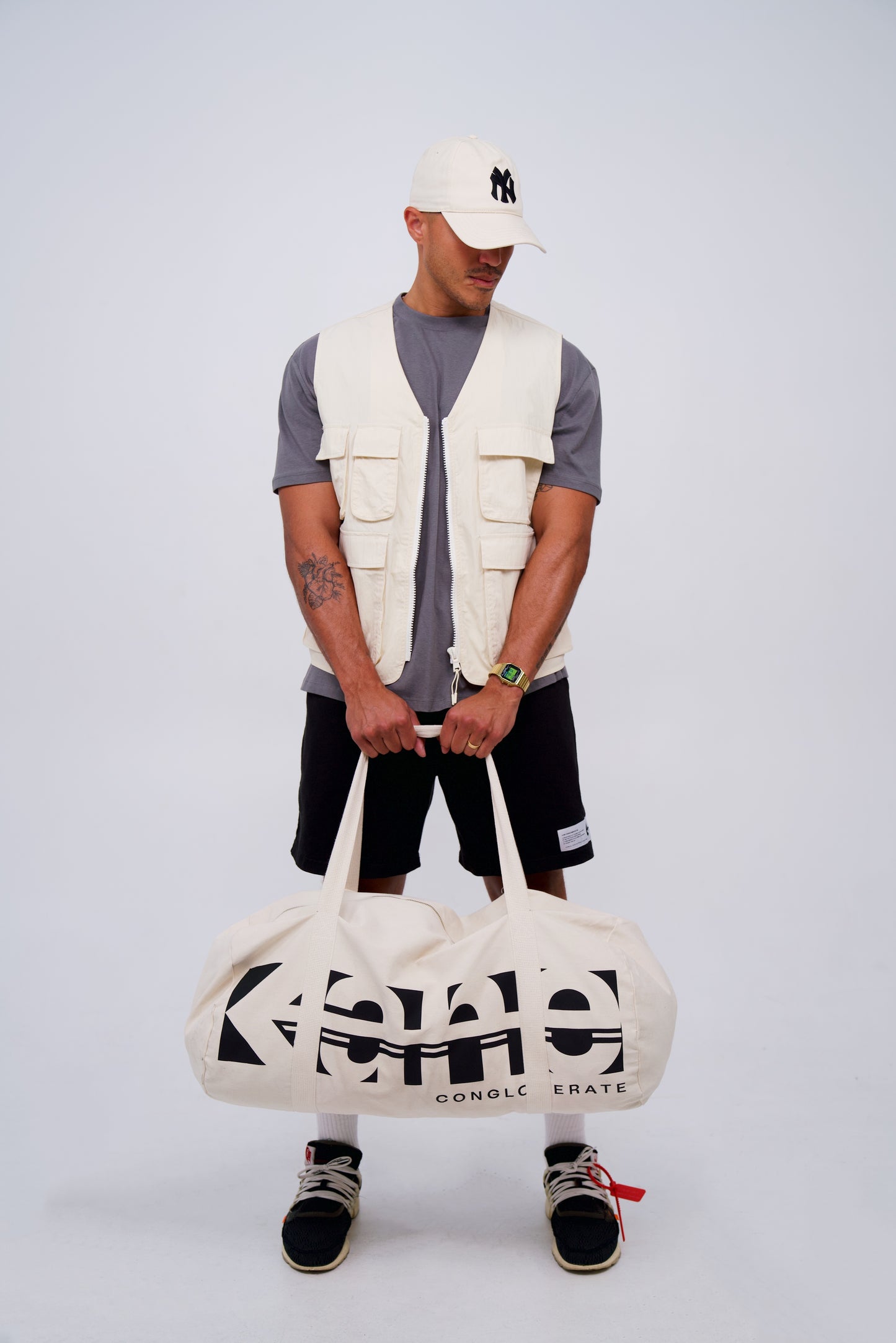 RD TRP Capsule - LANE Weekender Duffle Bag - Natural
