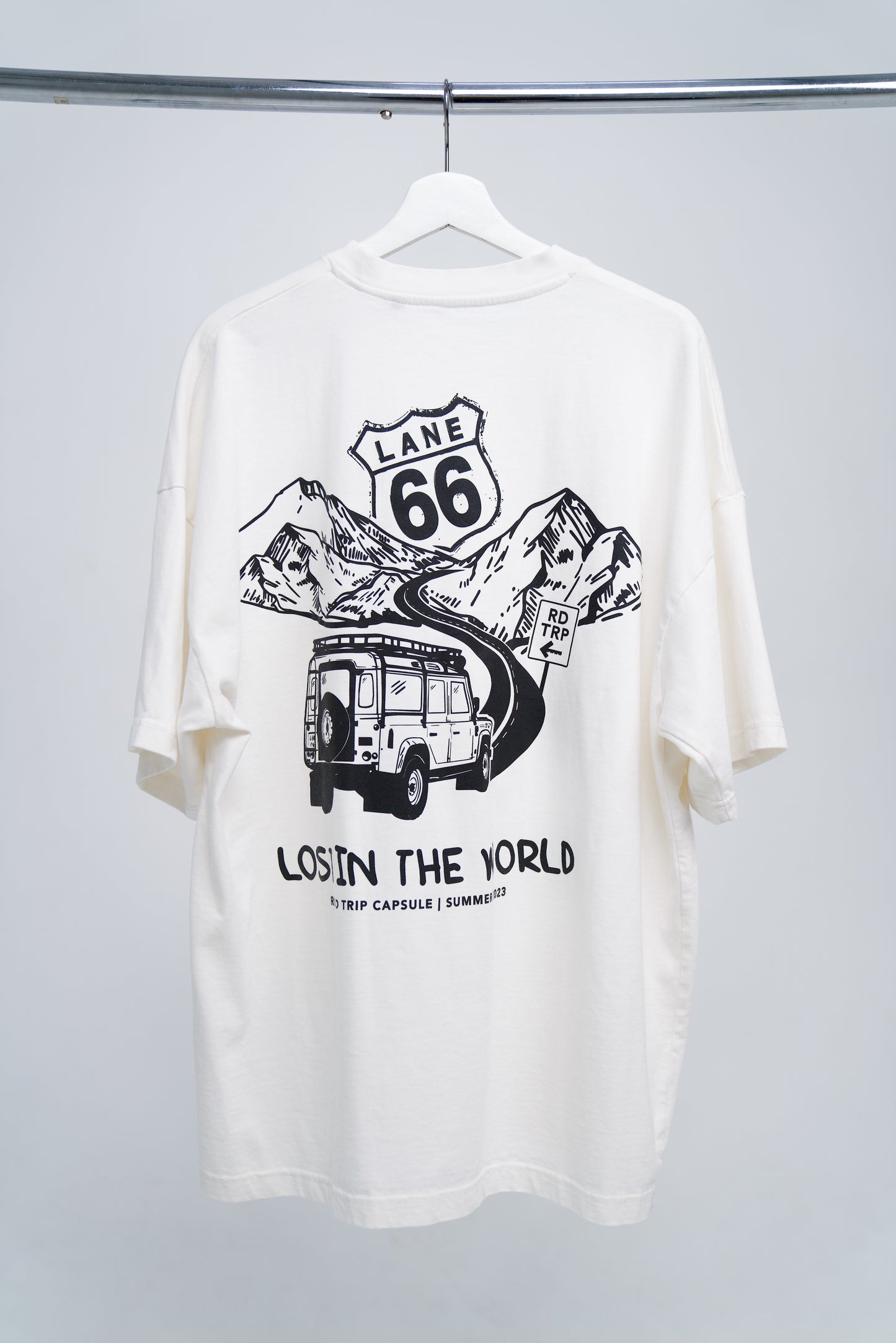 RD TRP Capsule - LANE 66 Box Tee - Cream